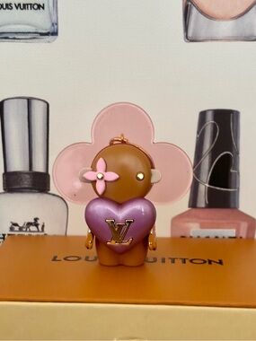 Louis Vuitton Vivienne Heart Bag Charm.